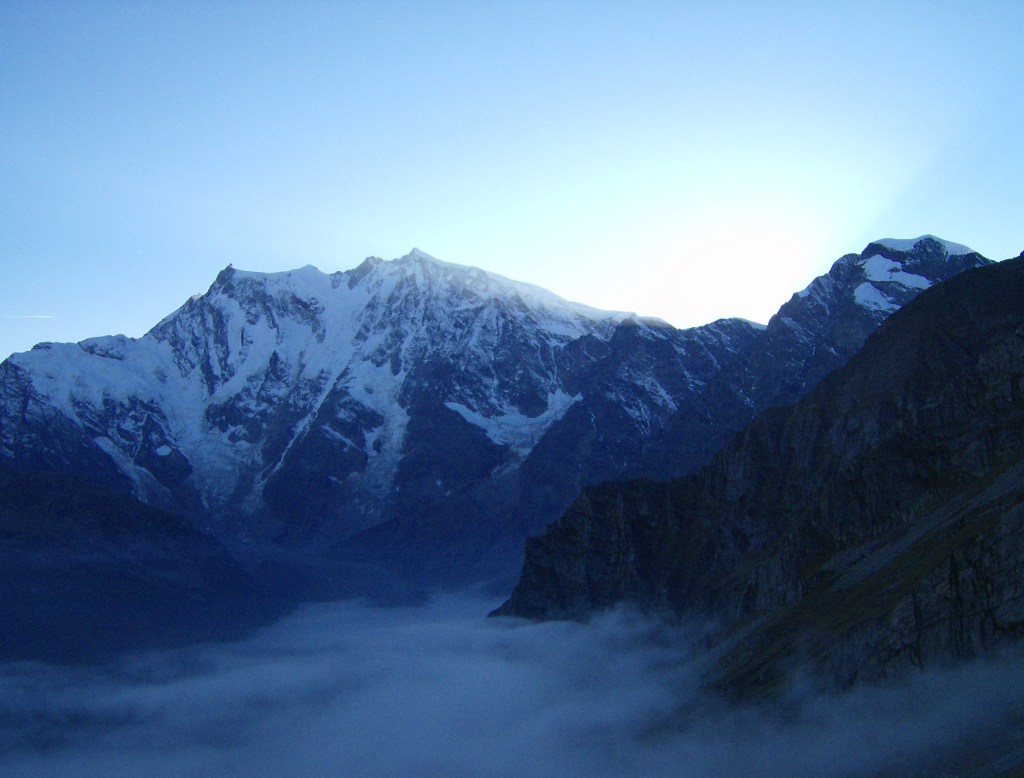 Joderhorn (3036 m). A la sombra del Monte&nbsp;Rosa.