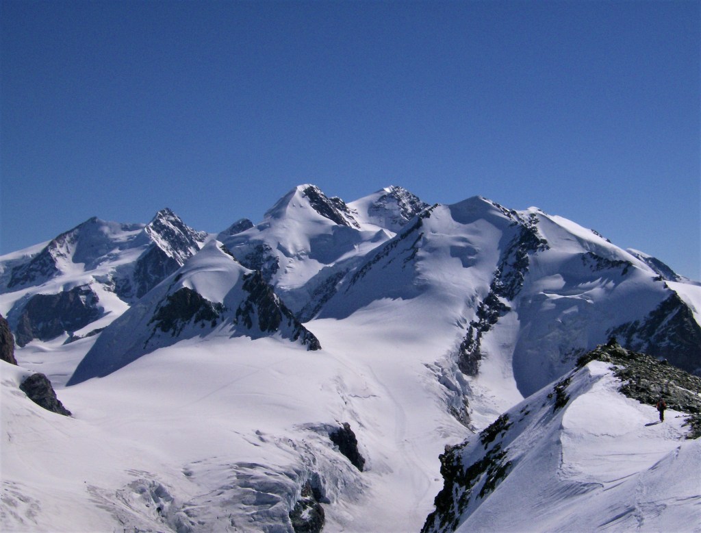 Los Breithorn (4165 m) desde&nbsp;Cervinia.