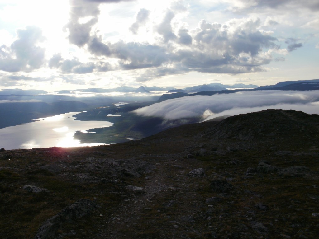 Saana (1029 m), trekking fácil en el&nbsp;Ártico.