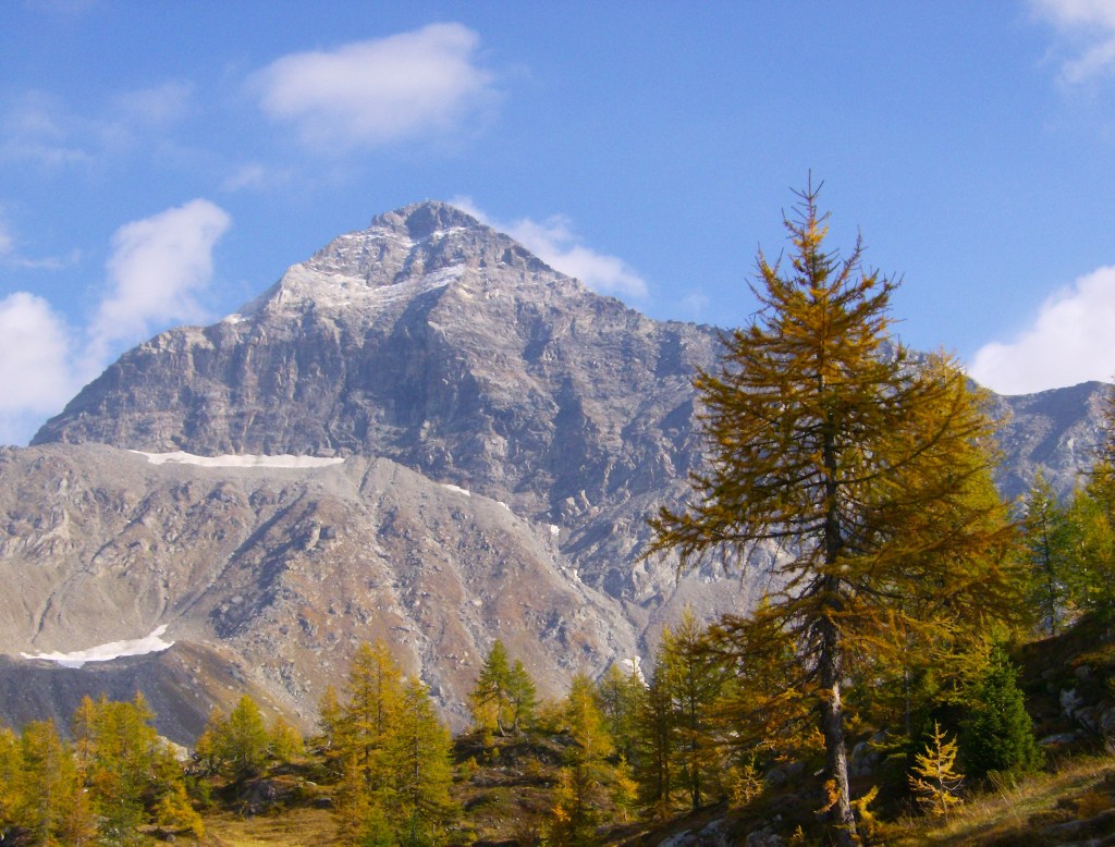 Pizzo Scalino (3323 m), balcón sobre el&nbsp;Bernina.